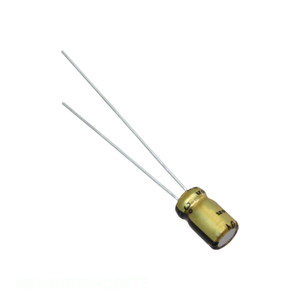 ตัวแทนจำหน่ายอย่างเป็นทางการ ตัวเก็บประจุแบบ Through Hole รุ่น USW1H010MDD1TE ความจุ 1uF 20% 50V แบบ Radial TH - Product Image 1