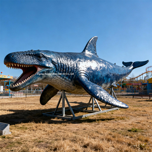 Kích thước cuộc sống animatronic mosasaurus mô hình động vật biển thực tế cho công viên phiêu lưu ngoài trời trung tâm mua sắm Nhà chơi Thời Tiền Sử - Product Image 4