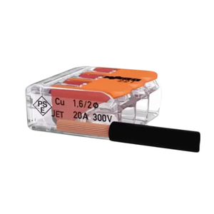 มีสินค้าในสต็อก ตัวเชื่อมต่อสายไฟฟ้าแบบเร็ว Wagos Power Terminal Block 2/3/5 ขั้ว รุ่น 221-412/221-413/221-415 สำหรับไฟ LED - Product Image 5