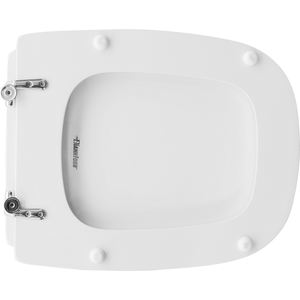 Asiento de Inodoro Bidé Electrónico Vavid Vaso Mediterranea Blanco, Diseño Cuadrado Moderno en Forma de V, PP Urea UF, Control Remoto para Baño - Product Image 2