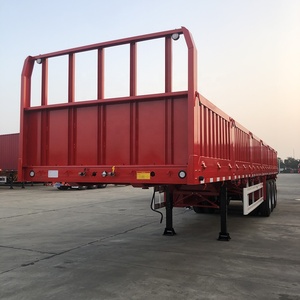 Semi-remorque à paroi latérale CIMC HUAJUN à double boîte à outils, <span class=keywords><strong>poids</strong></span> <span class=keywords><strong>lourd</strong></span>, 70 tonnes, avec 20 ans d'expérience en exportation vers 60 pays - Product Image 3