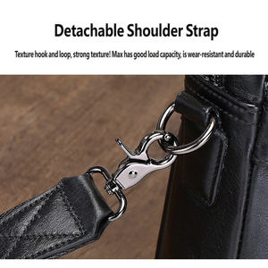 Maletín <span class=keywords><strong>de</strong></span> Cuero Genuino para Hombre, Bolso <span class=keywords><strong>de</strong></span> Negocios para Oficina, Portátil, Impermeable, para <span class=keywords><strong>Abogados</strong></span>, Venta al Por Mayor - Product Image 4