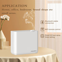 Crearoma 2026 Diffuseur d'huiles parfumées électrique sans eau 800ML avec détection infrarouge, ventilateur intégré et contrôle Wi-Fi