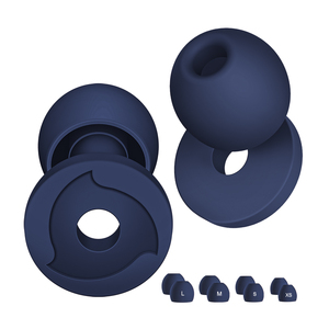 จุกอุดหูซิลิโคนกันเสียงรบกวนแบบกำหนดเอง Quietprop 4 ขนาด ป้องกันเสียงรบกวน ป้องกันการได้ยิน ใช้ซ้ำได้ สำหรับการนอนหลับ - Product Image 1