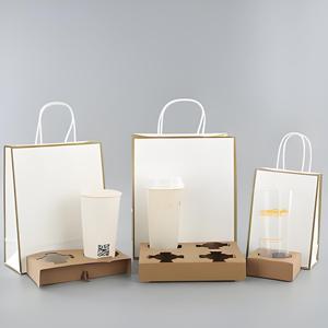Sacs à provisions en papier pour vêtement cadeau de luxe personnalisé avec logo imprimé HDPK Borse di carta per la spesa Sacs en papier pour les <span class=keywords><strong>achats</strong></span> - Product Image 3