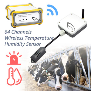 Radio Wave Environmental Monitoring <b>Sensor</b> greenhouse <b>temperature</b> and humidity <b>temperature</b> humidity recorder - Product Image 1