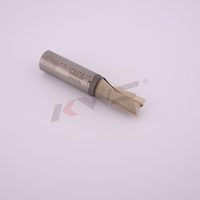 Fraise droite à 2 dents TCT KWS pour rainurage de portes d'armoires, fraise CNC 6 mm