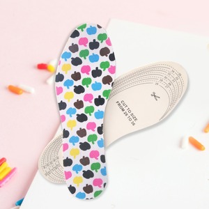Semelle intérieure en Latex de coton de haute qualité mignon dessin animé évolutif pas cher mince soins des pieds confort mousse de Latex semelle intérieure pour enfants - Product Image 3