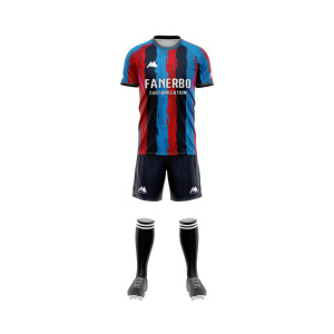 เสื้อฟุตบอลสำหรับผู้ชายเสื้อฟุตบอลระบายอากาศได้ดีเสื้อฟุตบอลพิมพ์ซับลิเมชันได้โดยตรงจากโรงงาน - Product Image 1