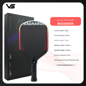 Fabricante Profesional de Juego de Palas de Pickleball de Fibra de Carbono Toray T700, Ligeras, Duraderas, con Núcleo de Panal de PP de Alta Explosividad - Product Image 1