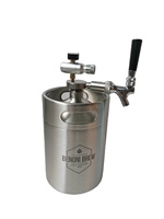 Vente en gros bbq 6l litre brew drum baril d'occasion cornelius stainsteel energy drink toque frigo beer 5 gal liter mini keg 5l