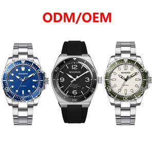 Nouvelle montre à quartz solaire OEM pour homme en acier inoxydable, boîtier 2170, étanche 10 ATM, réserve de marche, tendance 2170 solaire - Product Image 3