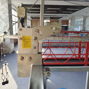 Grúa de construcción de pared Zlp630 Góndola Máquinas de limpieza Góndola suspendida eléctrica Malasia 6M ZLP630 Plataforma Susnepdend - Product Image 4