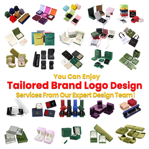 Wholesale Plain Cardboard Drawer <b>Box</b> <b>Black</b> Sponge Lining Jewelry <b>Box</b> for Earring Ring Bracelet Necklace with Customized Logo - Product Image 6