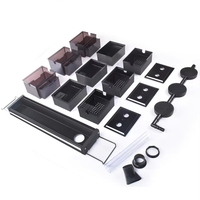 Filtre supérieur multi-tiroirs pour aquarium de poissons et tortues, avec fonction de récupération des eaux usées et de filtration par débordement, vente en gros usine