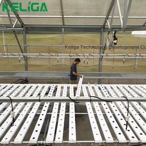 Garden Farming Invernadero NFT Hydroponics PVC Channel pour système de culture hydroponique Farm Salad - Product Image 4