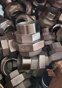 Asme b16.34 Nam Nữ Công Đoàn 304 316 đúc thép không gỉ chủ đề <span class=keywords><strong>BSP</strong></span> NPT 150 #2 "Công Đoàn phụ kiện - Product Image 3