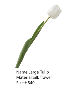 Venta al por mayor de fábrica: Combinación moderna de mesa de centro, florero de escritorio y adorno de vela perfumada con aroma a tulipán. - Product Image 2