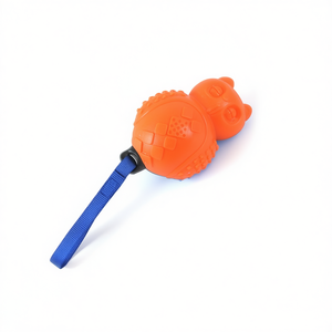 Juguete de Martillo TPR con Forma de Cabeza de Gato de 9.5 cm, Juguete Interactivo para Mascotas - Product Image 1