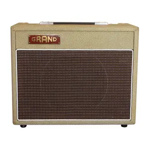 Custom Grand Amplifier 1*10" Reverb Valve Guitar Combo Amplifier 15W Custom Logo Badge is Available