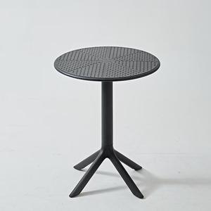 심플 스몰 라운드 디자인 레스토랑 홈 다이닝 룸 pp 테이블 플라스틱 커피 테이블 - Product Image 4