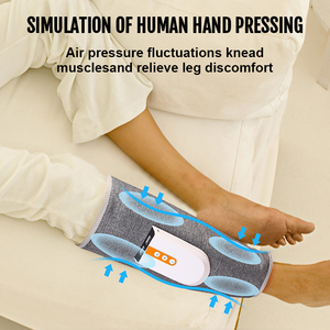 New USB Rechargeable Air Arm Leg Slimming Device <b>Smart</b> Hot Compression Calf Massager HD-101 Portable Air Compression - Product Image 2