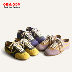 <span class=keywords><strong>Scarpe</strong></span> <span class=keywords><strong>Comode</strong></span> e Alla Moda in Vera Pelle per Donne, Versatili con Lacci, Suola Morbida, Leggere, <span class=keywords><strong>Sportive</strong></span> e Casual - Product Image 2