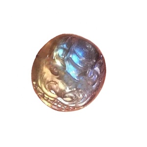 Labradorite intagliato pietra preziosa naturale multi fuoco di alta qualità - Product Image 4