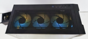 가장 인기있는 마이크로 ATX 게임 0.6mm SPCC 컴퓨터 케이스 강화 유리 패널 지원 팬 및 물 냉각기 PC 캐비닛 - Product Image 4