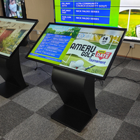 Kiosque interactif tactile Android pour exposition publicitaire, écran d'affichage numérique, menu numérique, signalétique, PC tout-en-un, TV