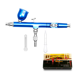 Aérographe AR-130 7,0 cc à alimentation par gravité, double action, vitesse réglable, outil de peinture artistique - Product Image 1