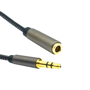 <span class=keywords><strong>Cable</strong></span> de extensión para auriculares [Hi-Fi] Extensión de 3,5mm Audio Adaptador auxiliar macho a hembra <span class=keywords><strong>Cable</strong></span> extensor estéreo de sonido Hi-Fi - Product Image 1