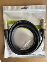 Câble de microphone XLR professionnel à vente directe d'usine, câble audio haute qualité 3 broches mâle-femelle, câble audio pour haut-parleur Hi-Fi