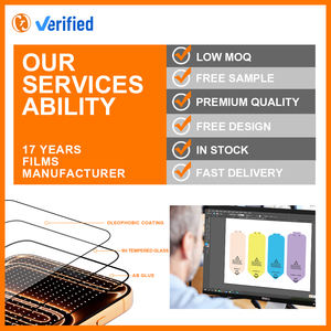 Protector de pantalla de vidrio templado HD fácil de instalar para eliminación de polvo de ajuste rápido para <span class=keywords><strong>iPhone</strong></span> 15 16 Pro Max - Product Image 5