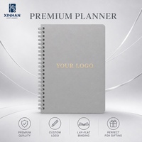 Carnet à spirales professionnel A4 A5 avec logo personnalisé, carnet de réunion, journal de bureau, vente en gros, livraison directe d'usine