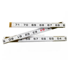 Ruban à mesurer pliant en bois blanc FSC de 72 pouces de 6 pieds pour menuisiers maçons plombiers - Product Image 3