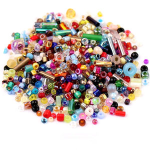 Multi Color & Shape Glass Seed Beads Mix DIY Pulseras hechas a mano Collares Pendientes Bolsos Fabricación de joyas Accesorios Paquete de 10g - Product Image 6