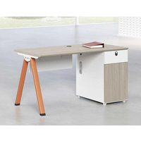 Bureau de travail modulaire de luxe en bois moderne de haute qualité, personnalisé, pour direction et usage commercial
