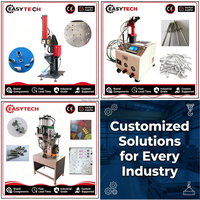 Machine à riveter à pression manuelle Easytech OEM 2026 pour tôles, haute précision, pour rivets PEM auto-serrants