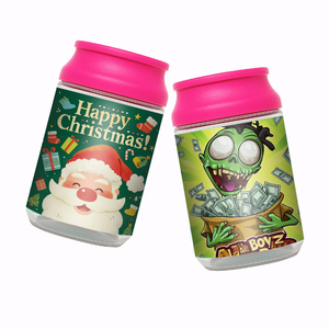 Lata de Plástico Transparente para Bebidas, Personalizada, de Mylar de 3.5g, para Refrescos - Product Image 5