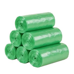 Huamaohengchun - Paquete de 22 Bolsas de Basura de PE PLA con Asas Laterales, sin Perfume, Negras, para Baño, Cocina, Dormitorio y Sala de Estar - Product Image 1