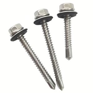Tornillos de unión de acero inoxidable M3 M4 con cabeza abovedada y ranura cruzada, tipo remache, para libros y bolsos - Product Image 1