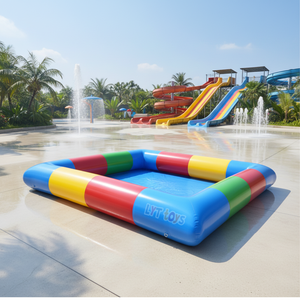 <span class=keywords><strong>Piscine</strong></span> gonflable durable et étanche avec fond antidérapant pour parcs aquatiques publics et usage familial - Product Image 1
