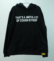 Sweat-shirt pour homme en coton lourd 100% vintage surdimensionné avec inscription « THAT'S AWFUL LOT COUGH SYRUP »