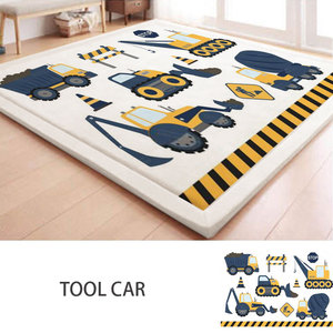 Alfombra peluda de terciopelo coralino grueso de <span class=keywords><strong>Color</strong></span> sólido suave, alfombras para suelo, baño, sala de estar, alfombra para suelo - Product Image 4