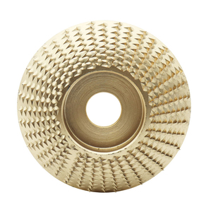 Discos moldeadores de madera, discos de sierra de acero rápido de alto carbono, discos abrasivos de madera dorados curvos <span class=keywords><strong>para</strong></span> pulido de <span class=keywords><strong>amoladora</strong></span> angular <span class=keywords><strong>para</strong></span> carpintería - Product Image 1