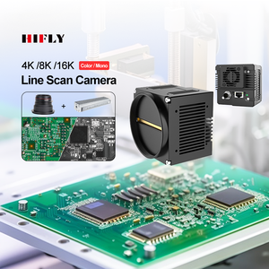 Cámara Industrial de Escaneo Lineal HIFLY de Alta Velocidad 16K 72kHz Mono CMOS 10gige para Inspección por Visión Artificial - Product Image 4