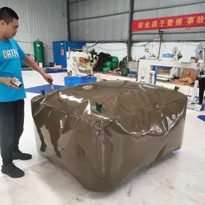 Tanque de aceite de cocina flexible, tanque de combustible de petróleo crudo personalizado, fabricante chino
