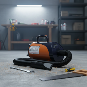 เครื่องเป่าขนสัตว์เลี้ยงคุณภาพดี EUR VET สำหรับสัตว์ขนาดเล็<span class=keywords><strong>ก</strong></span> ปรับความเร็วและอุณหภูมิได้ - Product Image 1