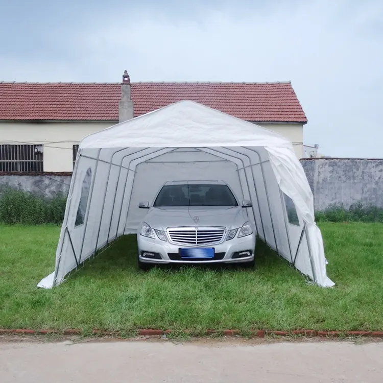 China factory manufacture new style customized canvas storage winter waterproof UV-protection garden outdoor car shelter parking